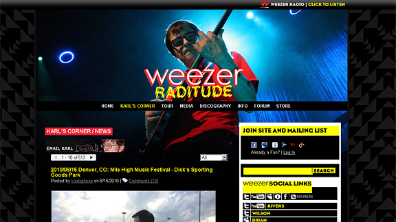 weezer blank