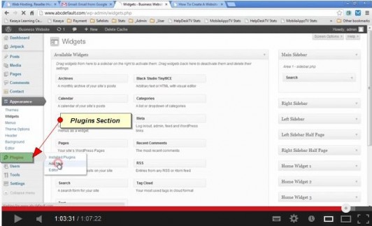 Facebook and Youtube plugins