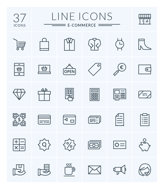 e-commerce-line-icon-set-preview