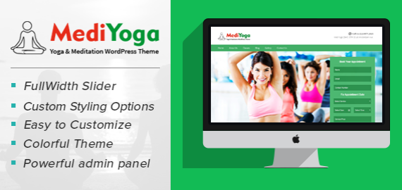 MediYoga Yoga WordPress Theme