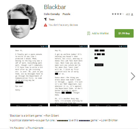 Blackbar