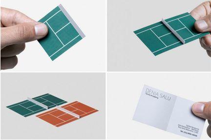 Tennis Business Card