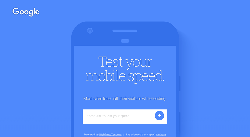 site speed - google