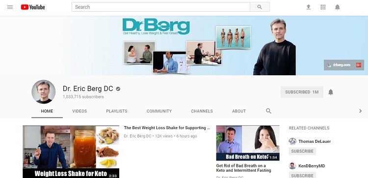 dr berg website